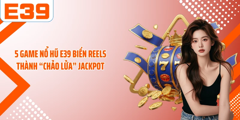 5 game nổ hũ E39 biến reels thành “chảo lửa” jackpot
