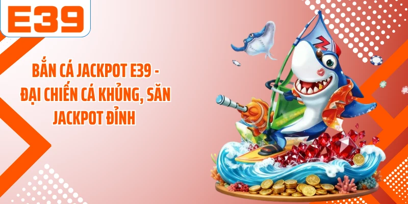 Bắn Cá Jackpot E39 - Đại Chiến Cá Khủng, Săn Jackpot Đỉnh 