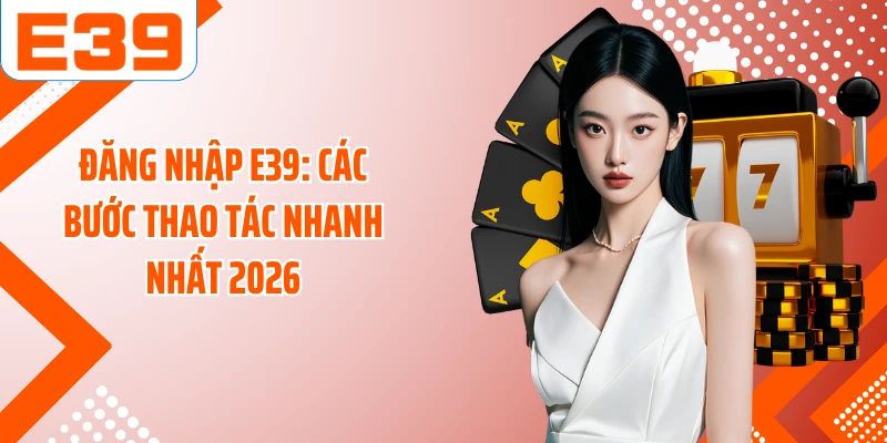 Đăng Nhập E39: Các Bước Thao Tác Nhanh Nhất 2026