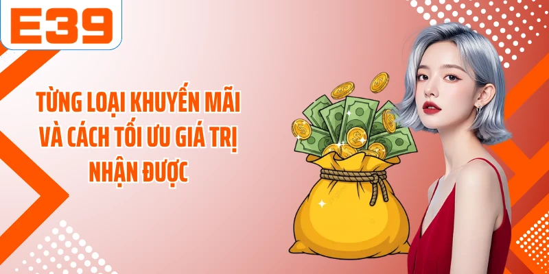 Từng loại khuyến mãi và cách tối ưu giá trị nhận được